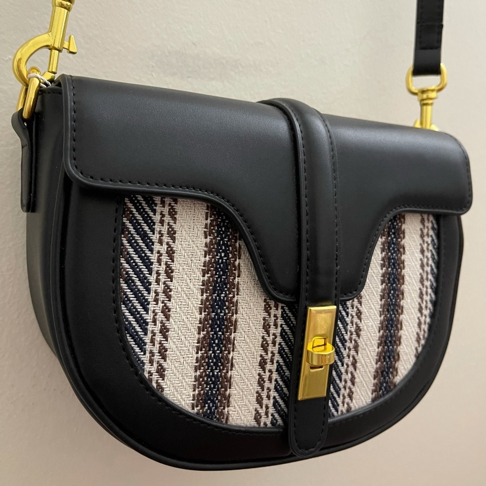 Korean leather crossbody